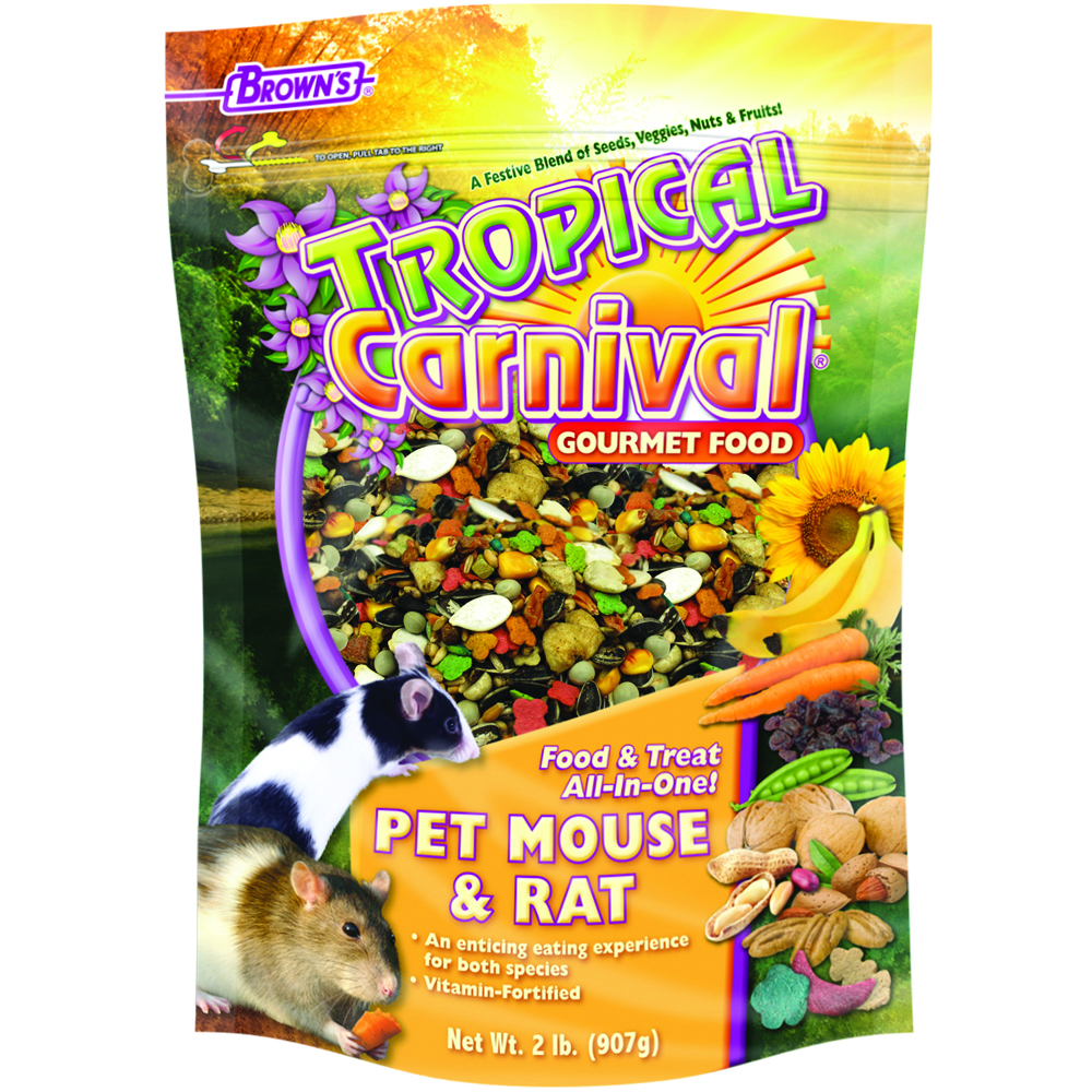 2 # TROPICAL CARNIVAL GOURMET RAT & MOUSE FOOD MP6